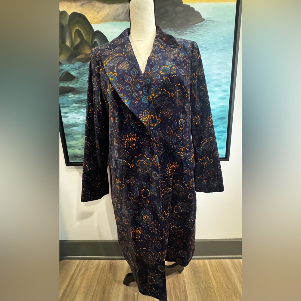 Boden Canterbury Velvet Coat - Picture 4 of 10